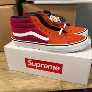 Vans x Supreme sk8-mid pro “ rust “